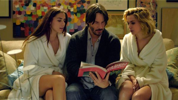 Keanu Reeves Blushes Through Knock Knock Seduction Scene Interviews Articles 5533